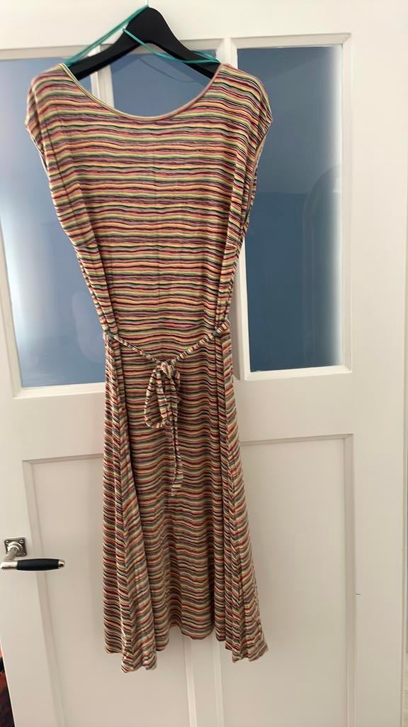 Zomerse jurk van King Louie, maat S, Ophalen of Verzenden, Gedragen, Maat 38/40 (M), Onder de knie