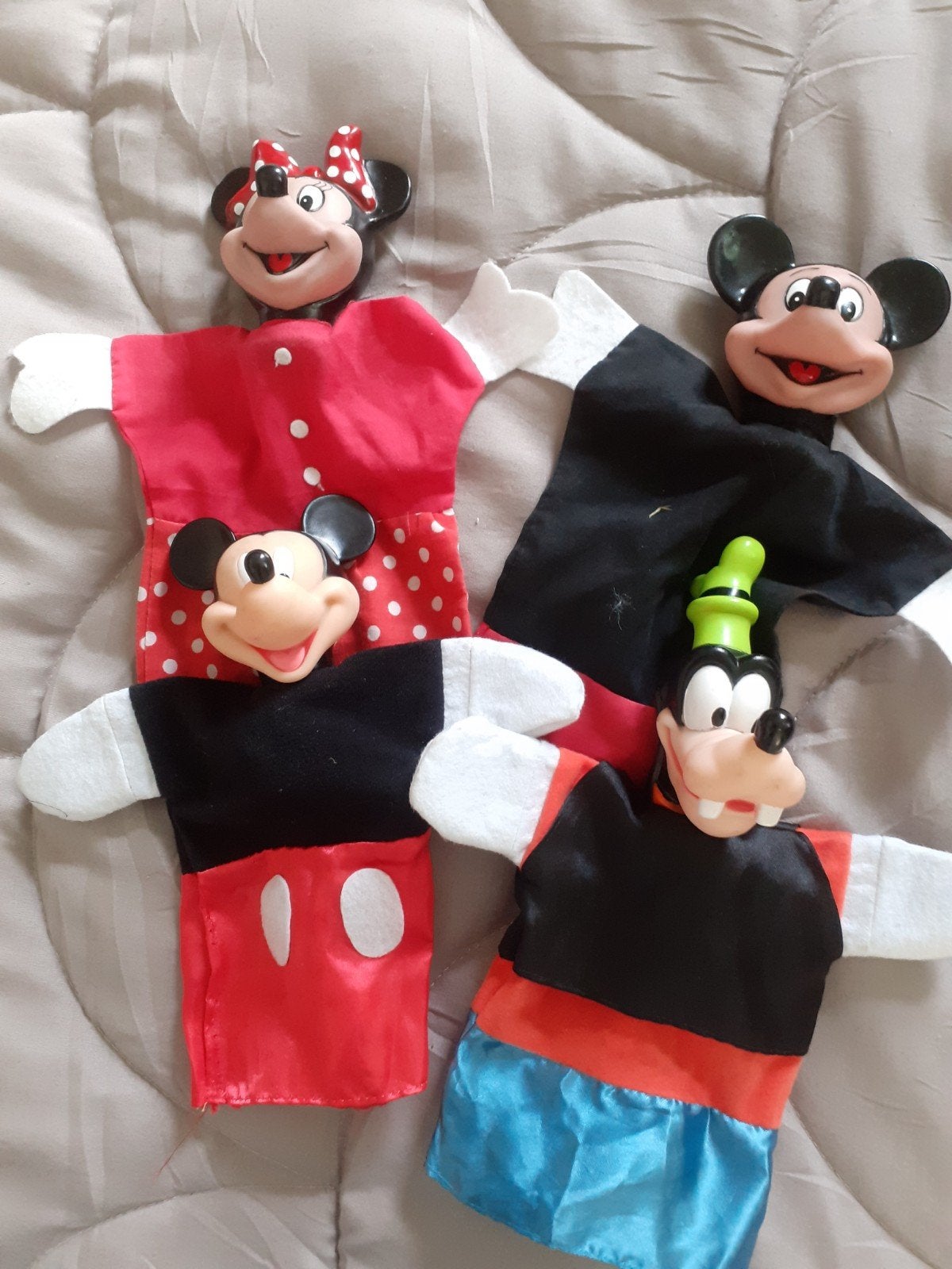 Mickey Mousse handpoppen, Ophalen of Verzenden, Zo goed als nieuw