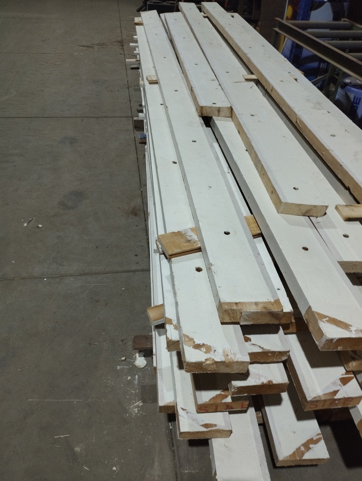 vuren houten balken, Overige materialen, Ophalen of Verzenden, X, Plinten