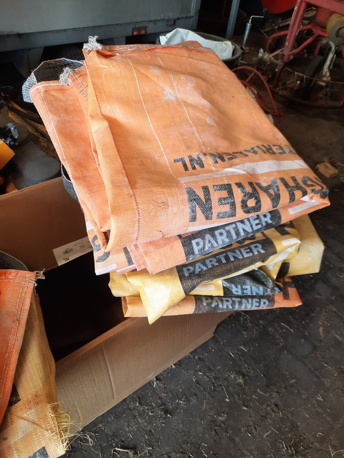 Bigbags gebruikt 500kg 7 stuks, Tuin en Terras, Ophalen, Gebruikt, Overige materialen, Grind
