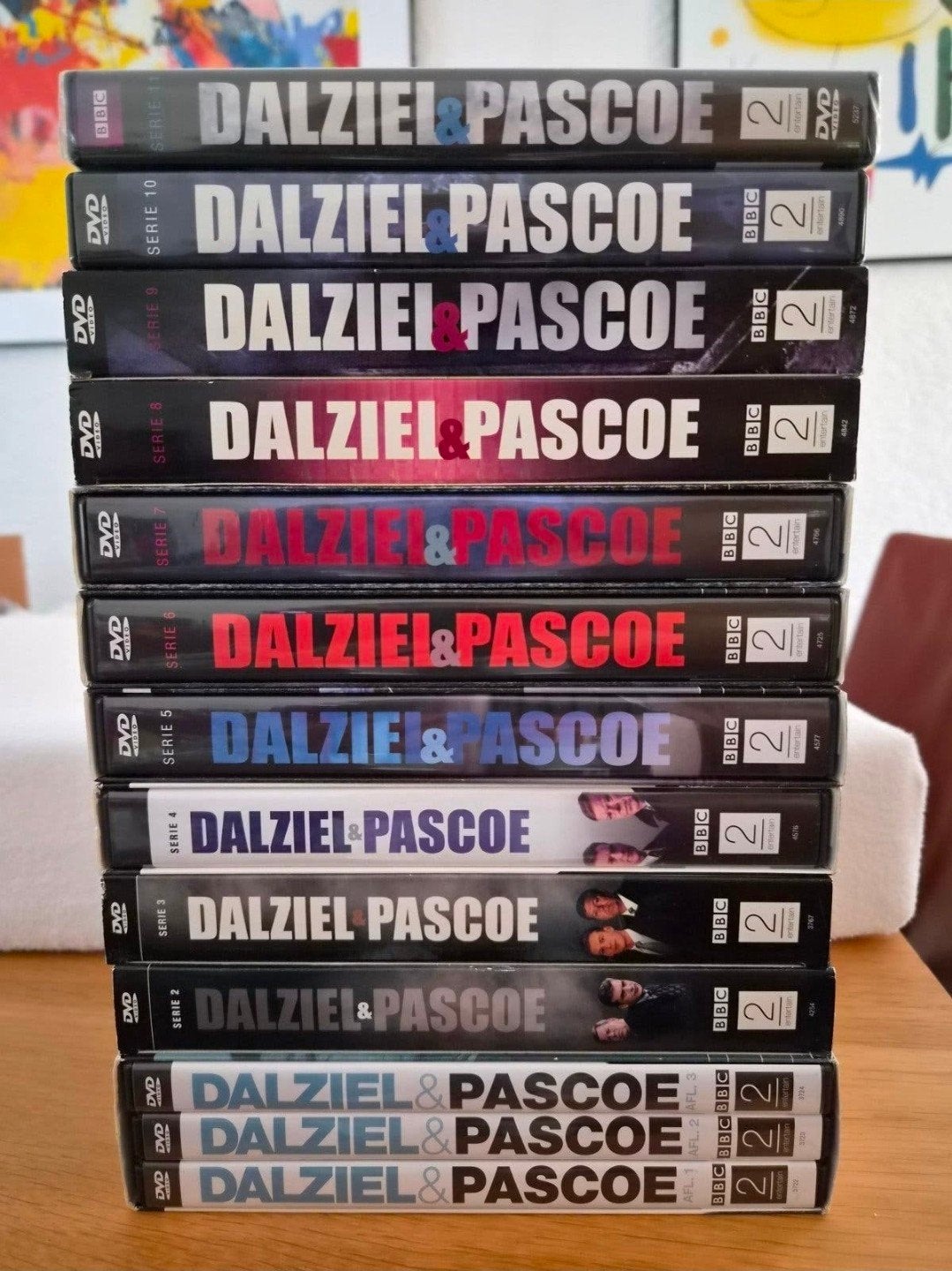 Dalziel & Pascoe DVD Boxsets - Seizoenen 1 t/m 11, Misdaad, Nederlands, Ophalen of Verzenden, Vanaf 12 jaar