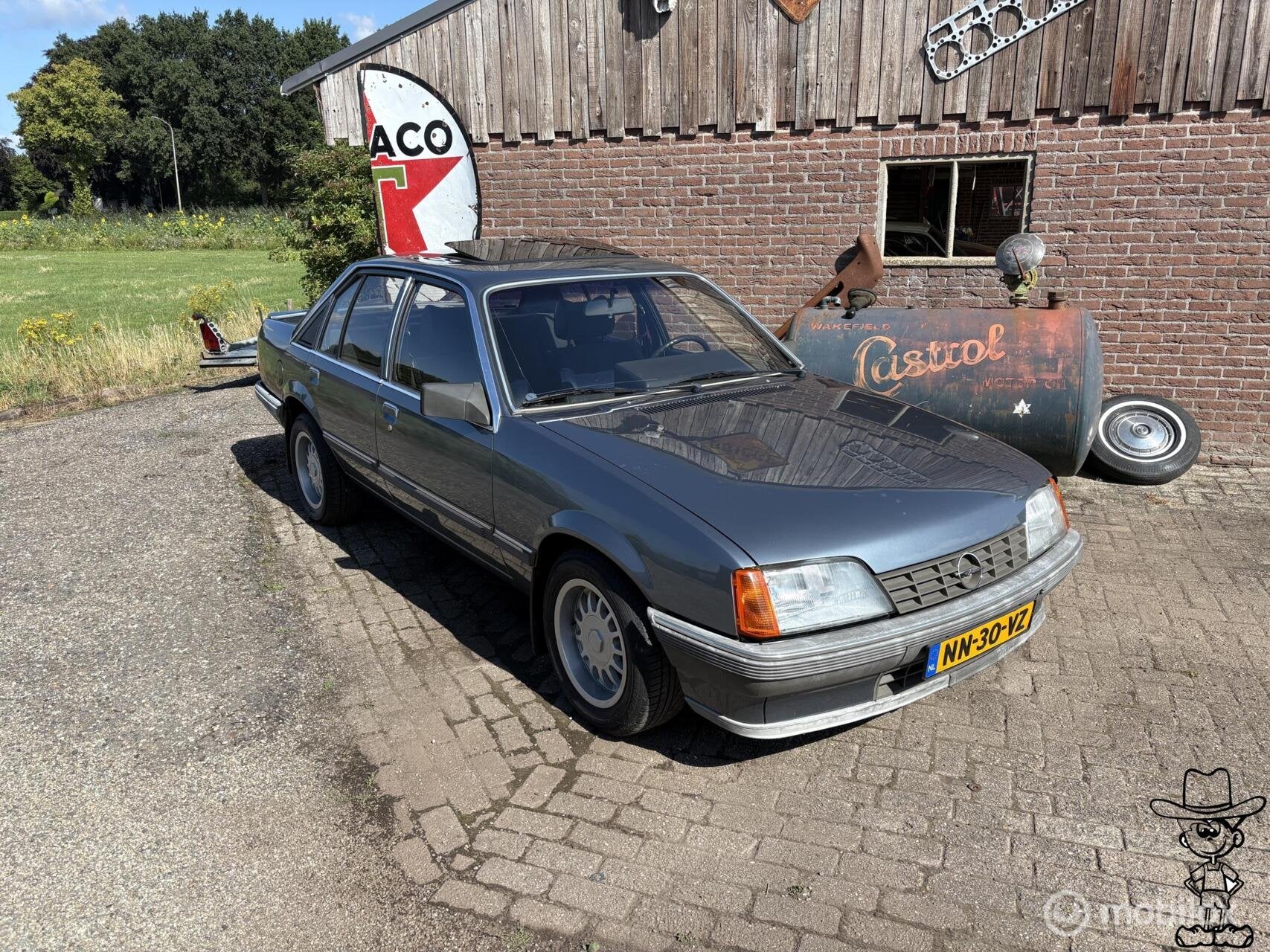 Mooie Opel Rekord 2.0 S, Auto's, Overige modellen, 4 cilinders, Origineel Nederlands, Bedrijf