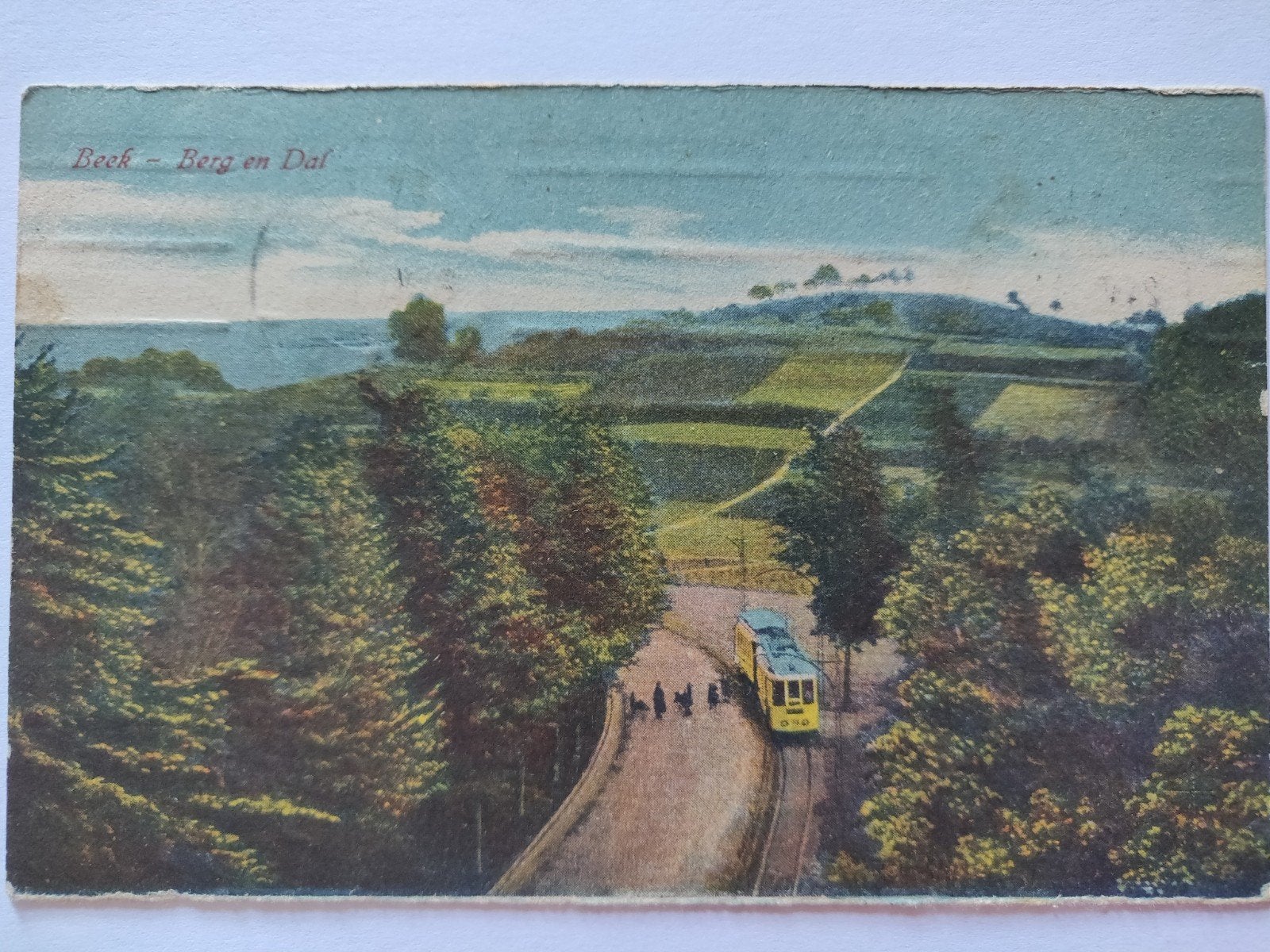 c2576 beek 1924, Ophalen of Verzenden, 1920 tot 1940, Gelderland