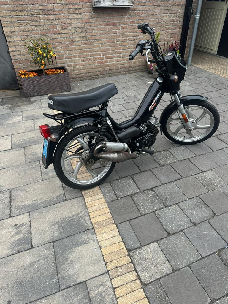 Tomos Quadro 50cc Bromfiets - Zwart, Ophalen, Gebruikt, Maximaal 45 km/u, Quadro