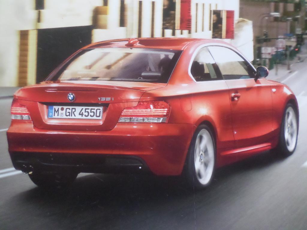 BMW Serie 135i 123d 120d Coupe & M Sportpaket 2007 Brochure, Ophalen of Verzenden, Zo goed als nieuw, BMW
