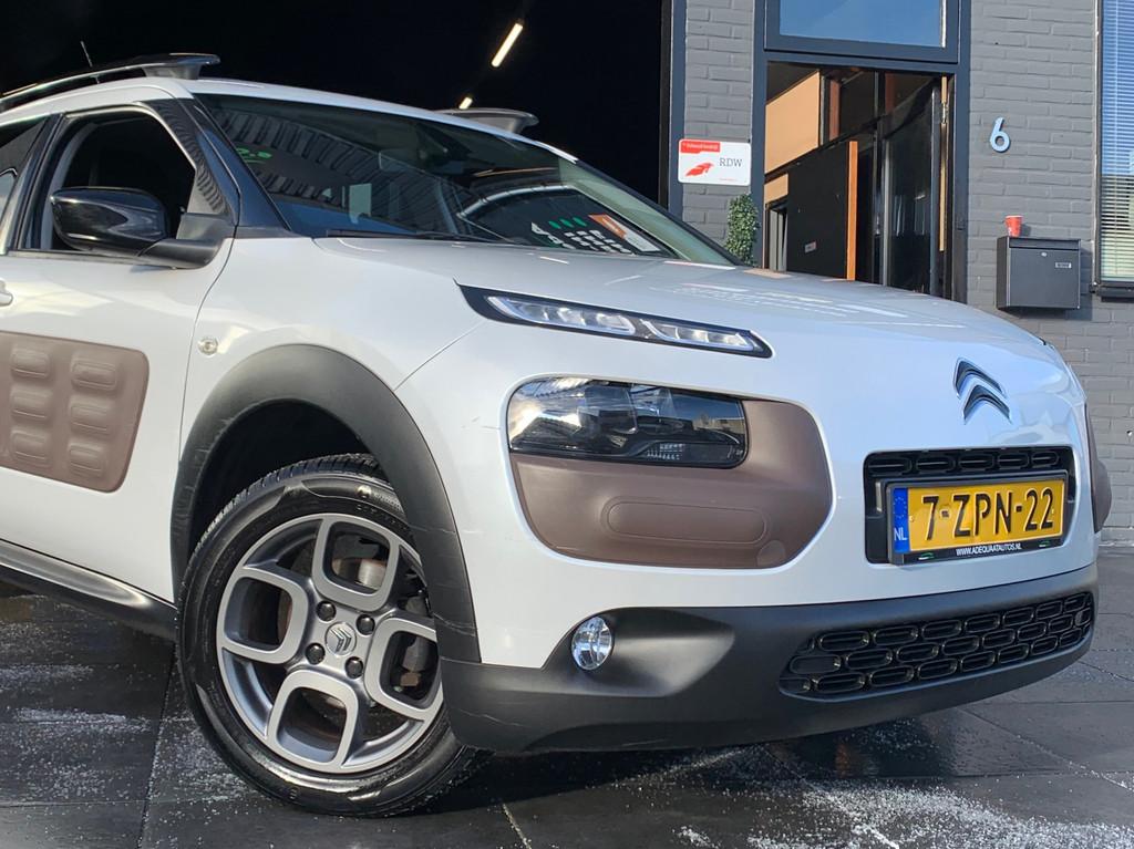 Citroen C4 Cactus 1.2e-VTi Shine|Bluetooth|Camera|1e eig|AUT, Auto's, Citroën, Stof, Met garantie (alle), 82 pk, Origineel Nederlands