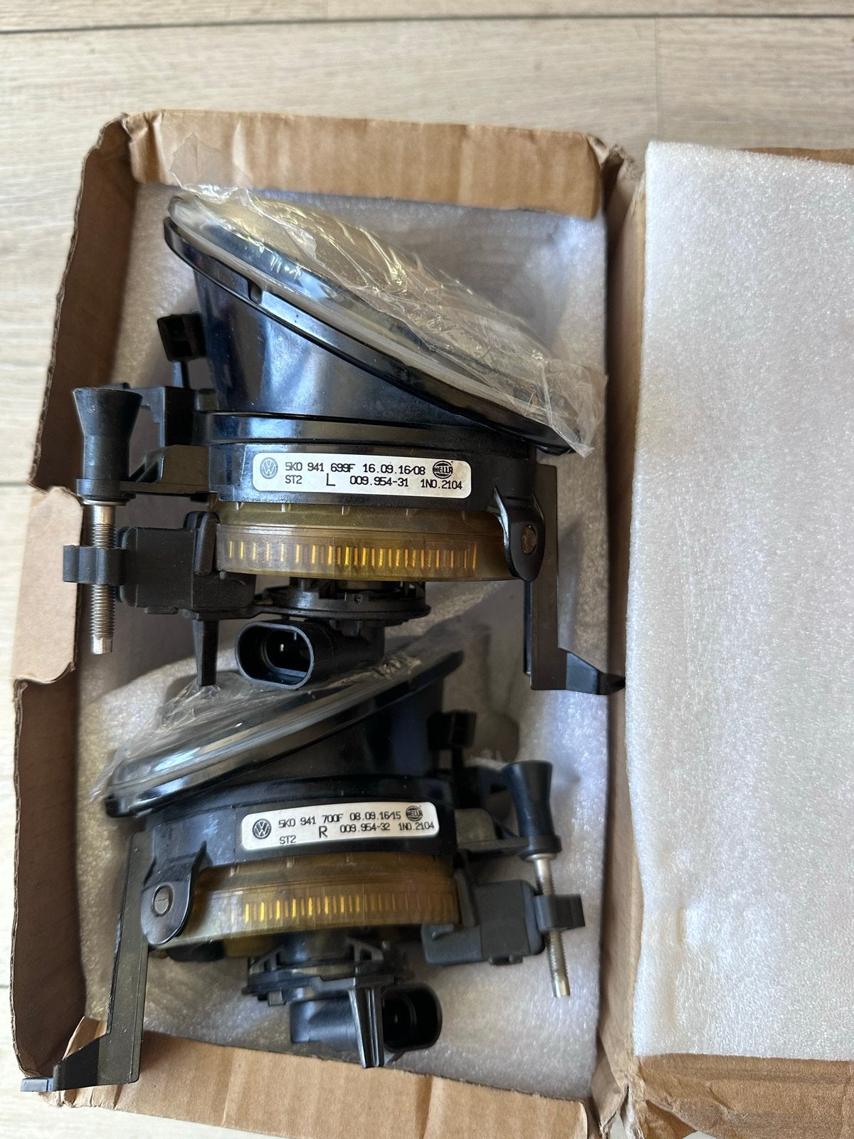 Mistlampen VW, 5K0 941 699F en 5K0 941 700F, Ophalen of Verzenden, Gebruikt, Volkswagen