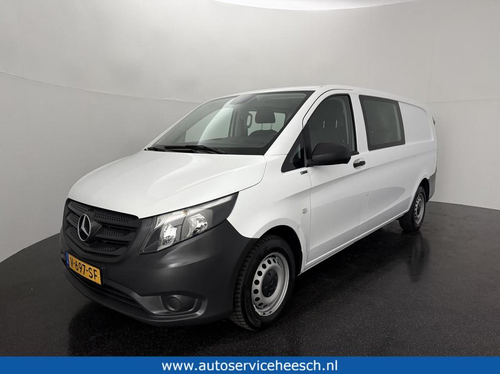 Mercedes Vito Bestel 114 CDI l DUBBELE CABINE l NAVI l AIRCO, Gebruikt, 4 cilinders, Wit, Bedrijf