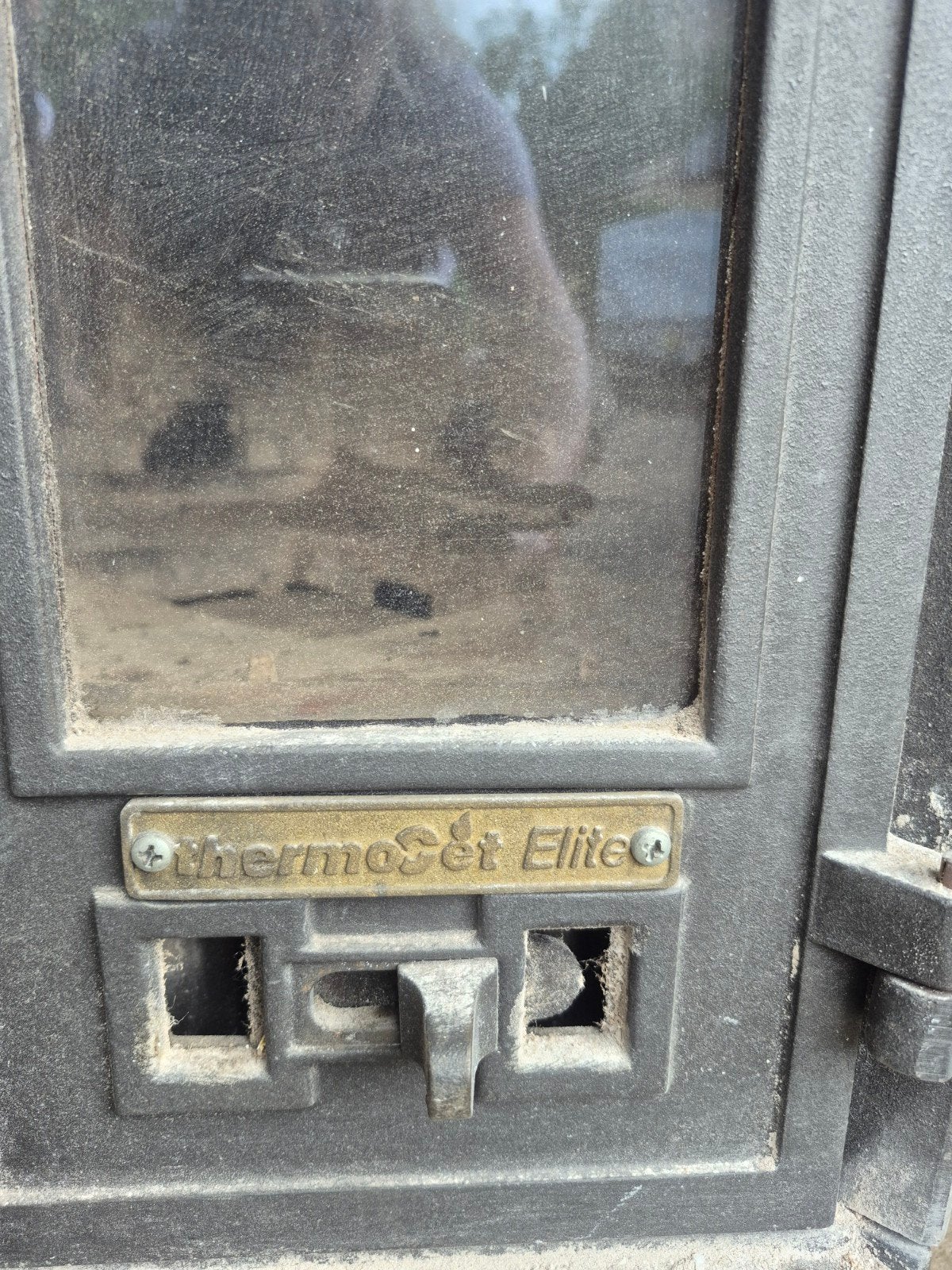 Thermocet Elite inbouwkachel, Ophalen, Hout, Houtkachel