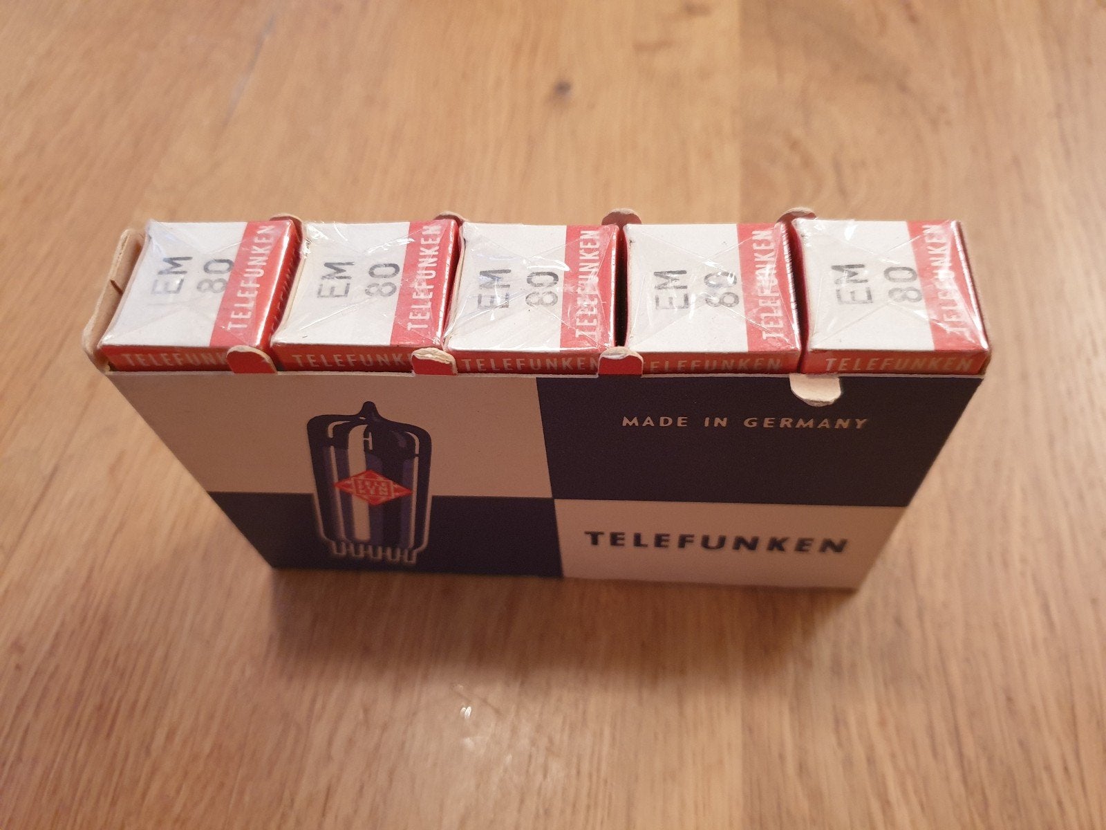 5x Telefunken EM80 buizen nieuw in originele verpakking, Ophalen of Verzenden