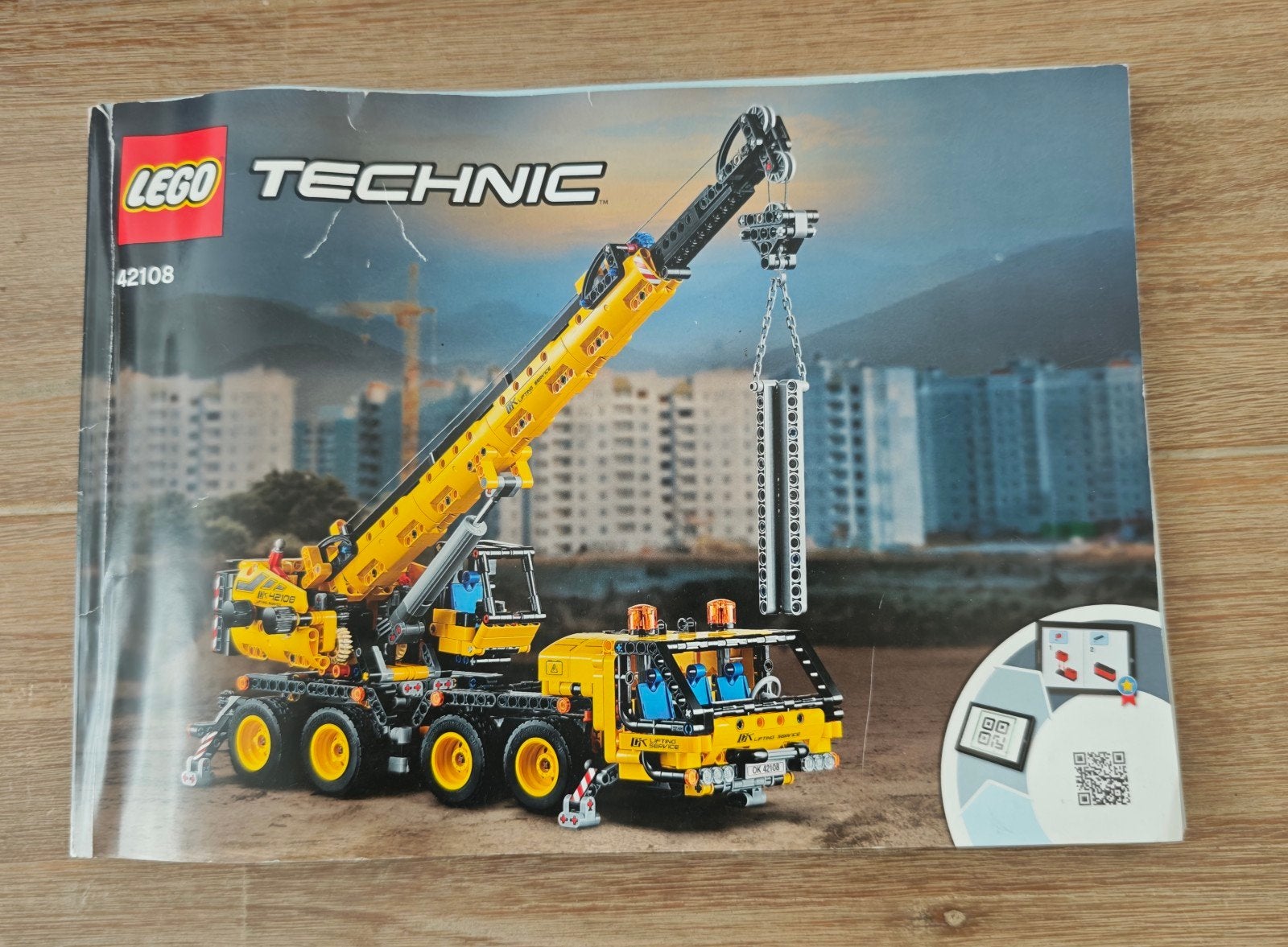te koop: Lego hijskraan, Ophalen, Lego, Zo goed als nieuw, Complete set