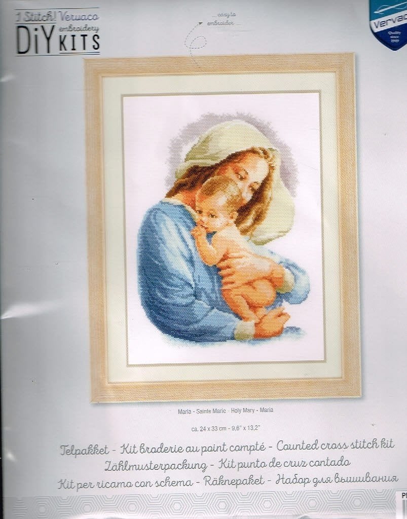 Cado vervaco borduurpakket  MARIA met KIND, Ophalen of Verzenden, Nieuw, Handborduren, Borduurpakket