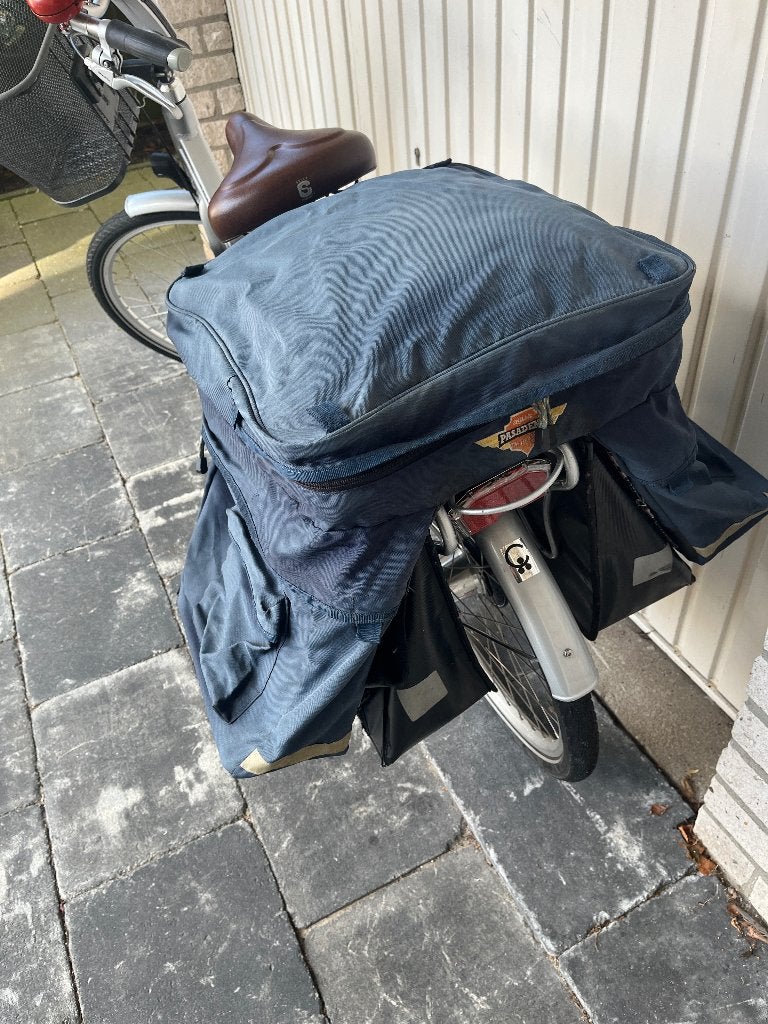 Dubbele Fietstassen Agu, Ophalen of Verzenden, Gebruikt, AGU
