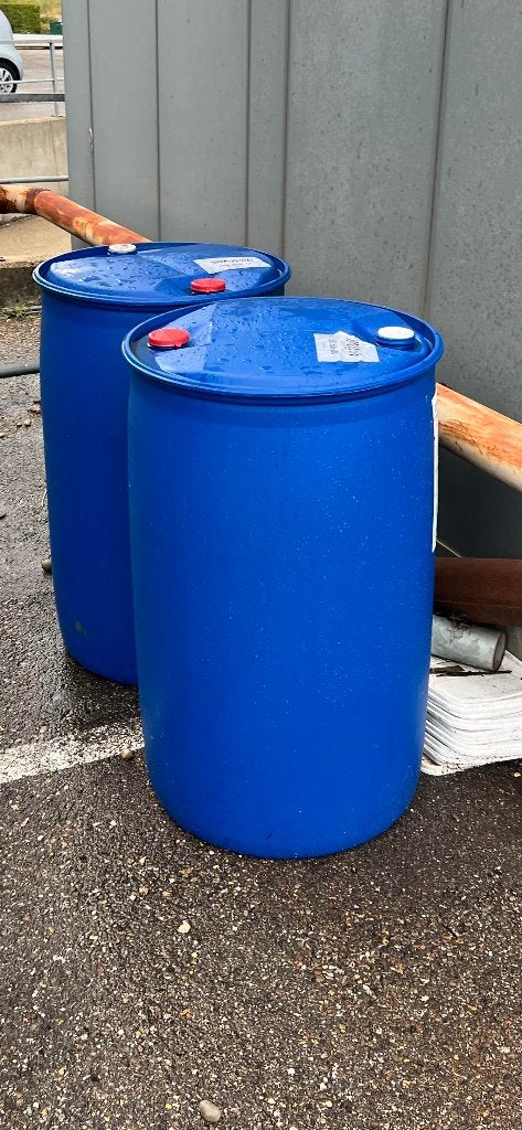 Lege 200 liter vaten - Regenton / Drijver (Chrysal), Tuin en Terras, 150 liter of meer, Ophalen, Gebruikt, Kunststof
