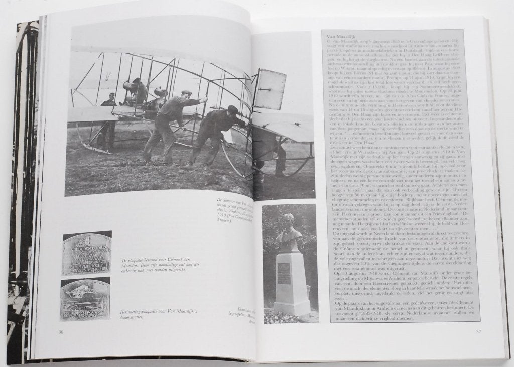 Aviateurs van het Eerste Uur: Nederlandse Luchtvaart 1984, 20e eeuw of later, Wim Schoenmaker, Thijs Postma, Ophalen of Verzenden