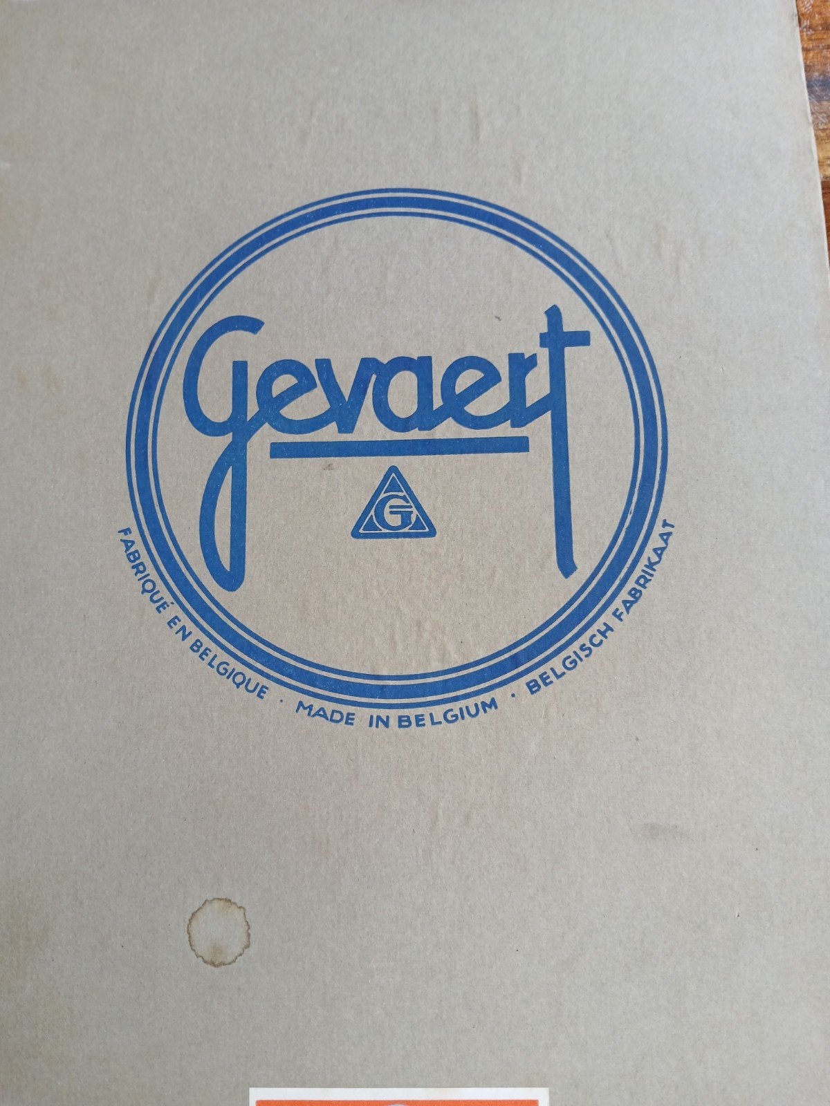 Oud Gevaert logo 1930 - Voorloper van Agfa Foto Papier, Ophalen of Verzenden