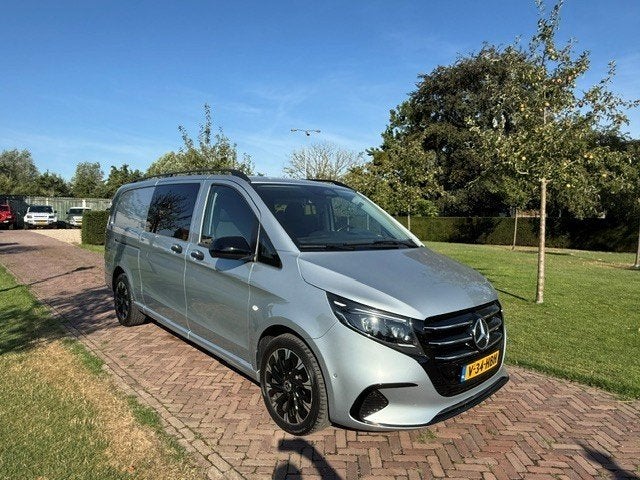 Mercedes-Benz Vito 119 CDi L3 Pro Dubbel Cabine Automaat, Auto's, Bestelauto's, Automaat, Stof, Zwart, 190 pk