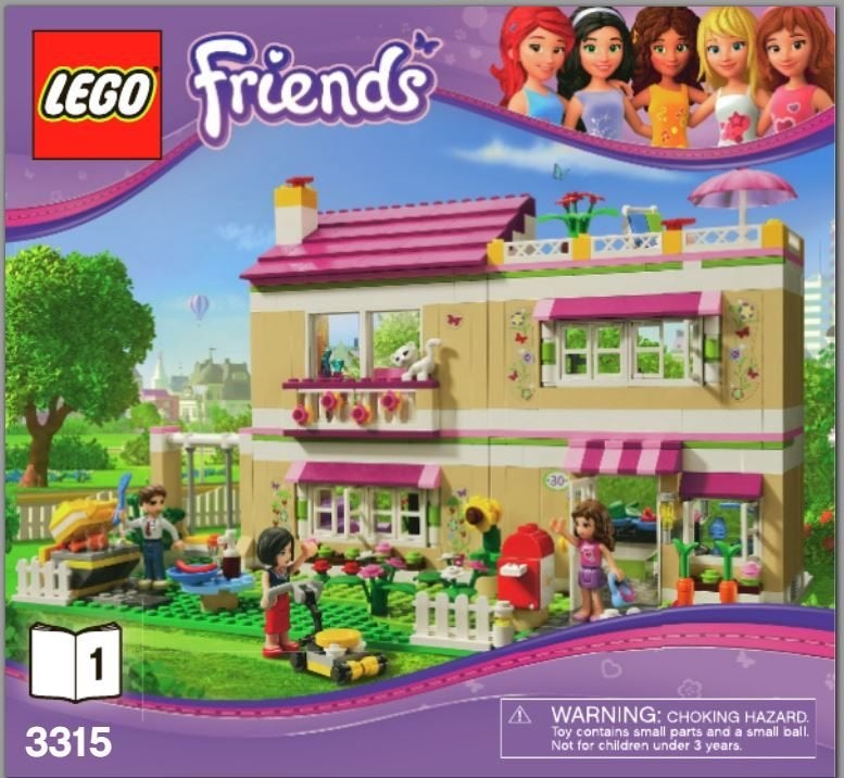 LEGO Friends Olivia's huis, Lego, Friends, Ophalen of Verzenden, Zo goed als nieuw