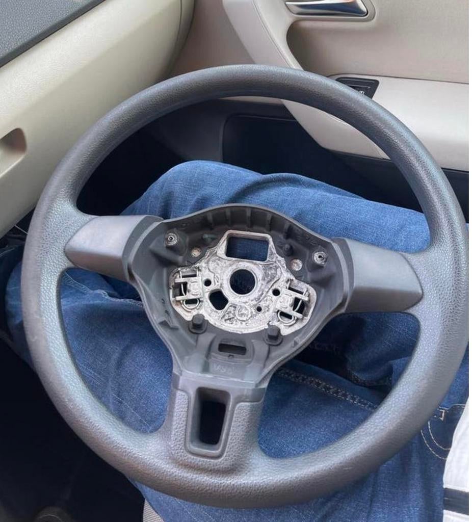 VW Polo 6r stuur zonder airbag (2009-2013), Auto-onderdelen, Besturing, Ophalen, Gebruikt, Volkswagen