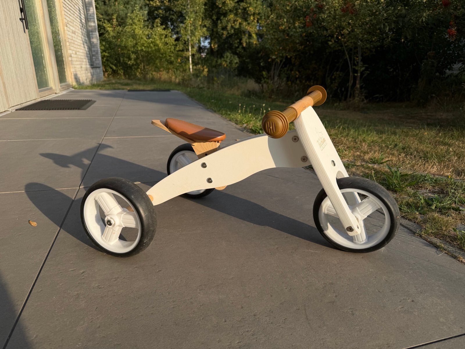 Pinolino Houten Loopfiets / Driewieler - Ombouwbaar, Ophalen, Gebruikt, Verstelbare zitting