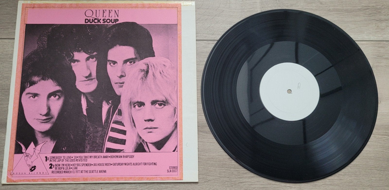 Queen bootleg Duck soup, Ophalen of Verzenden, Gebruikt, 12 inch
