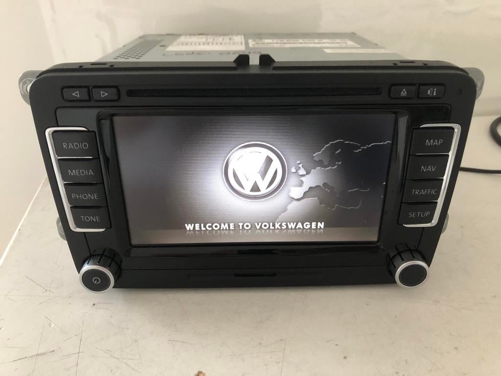 ORIGINEEL VW VOLKSWAGEN RNS 510 RADIO NAVIGATIE RNS510, Auto diversen, Autoradio's, Zo goed als nieuw, Ophalen of Verzenden