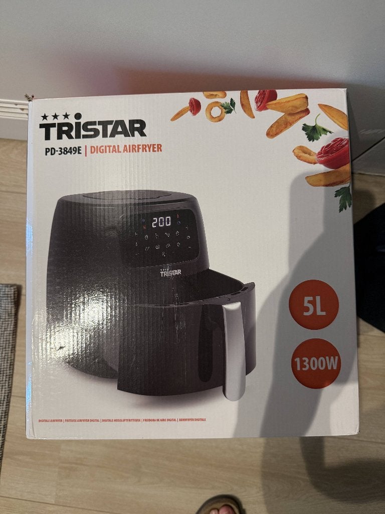 Tristar 5L Air Fryer 1300W, Ophalen, Niet werkend, Airfryer, 1500 gram of meer