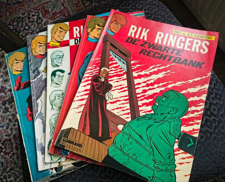 Stripboeken Rik Ringers 5 albums., Boeken, Stripboeken, Meerdere stripboeken, Ophalen of Verzenden, Gelezen