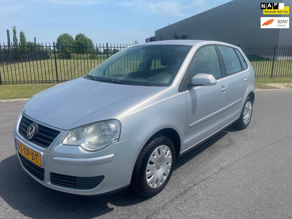 Volkswagen Polo 1.4-16V Optive|Airco|Apk 6-2027!|Bj 2007|5 d, Voorwielaandrijving, Gebruikt, 4 cilinders, Metallic lak