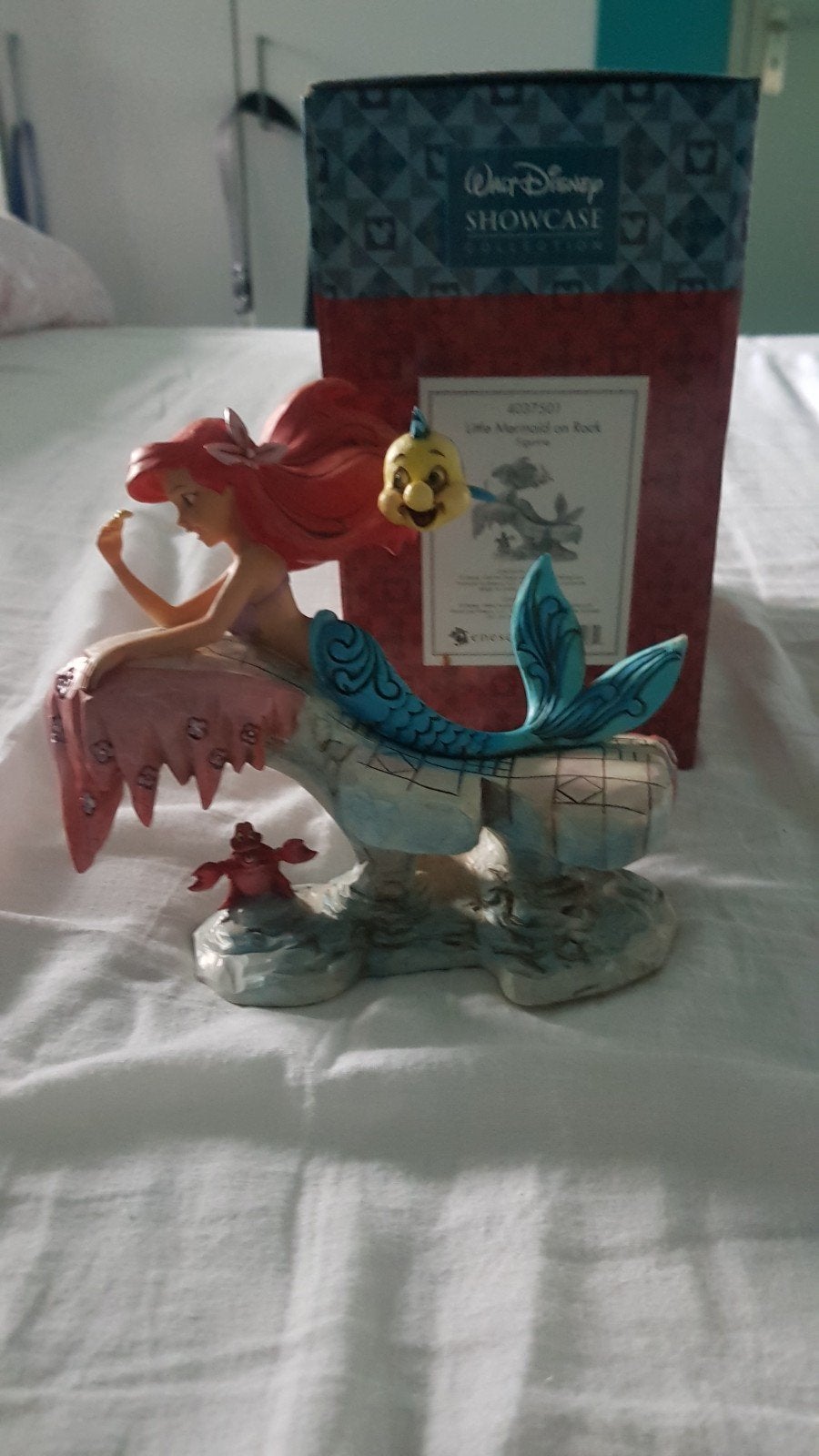 Disney Traditions De Kleine Zeemeermin Ariel beeldje, Ophalen of Verzenden, Pocahontas of Kl. Zeemeermin, Nieuw, Beeldje of Figuurtje