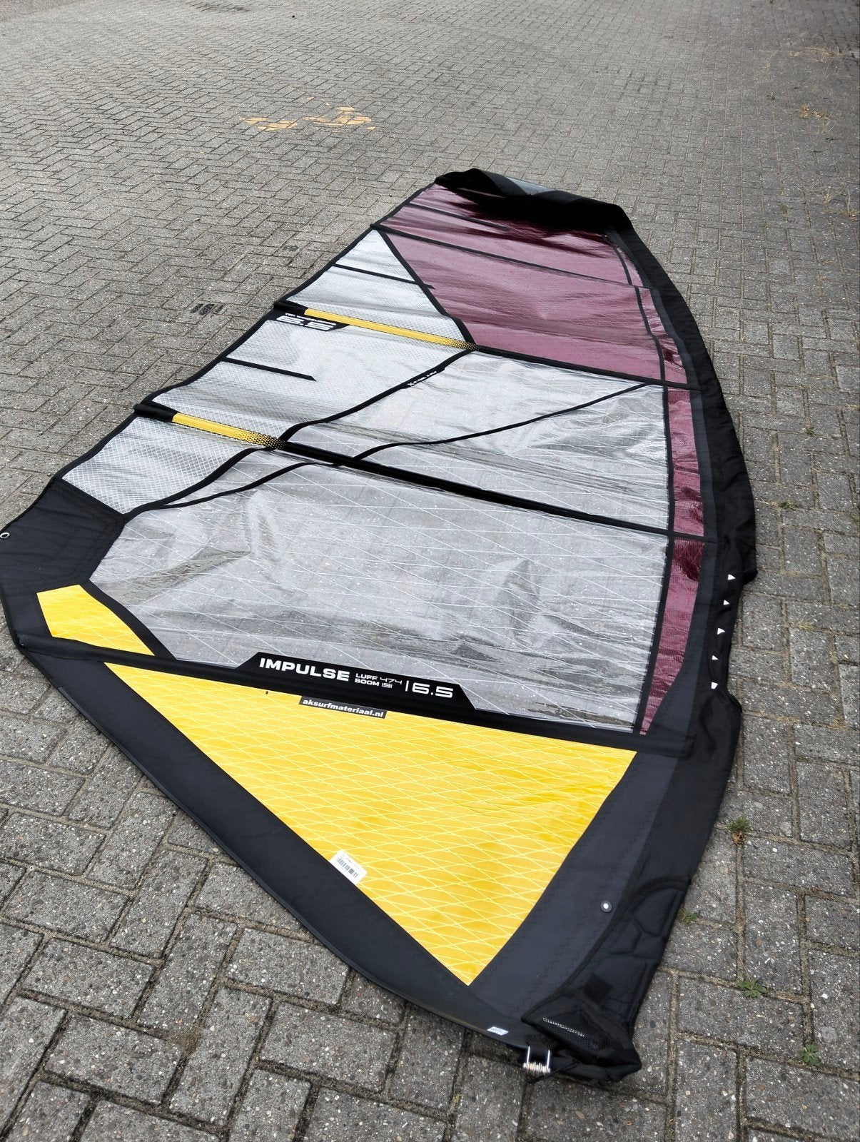Komplete tuigage.  Wanna Impuls 5.7 m2 nieuw / 6.5 m2 zgan, 5 tot 6.5 m², Zo goed als nieuw, Nvt, Zeil