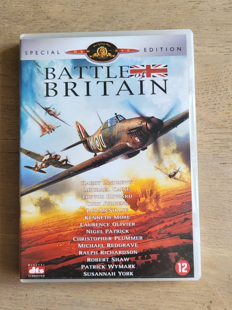 Battle of Britain - Special Edition DVD, Cd's en Dvd's, Dvd's | Tv en Series, Engels, Nederlands, Ophalen of Verzenden, Zo goed als nieuw