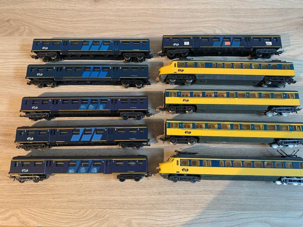 Lima  Knutselobject 6 x Plan E   en Mat 54, Hobby en Vrije tijd, Modeltreinen | H0, Gebruikt, Gelijkstroom, Wagon, Ophalen of Verzenden