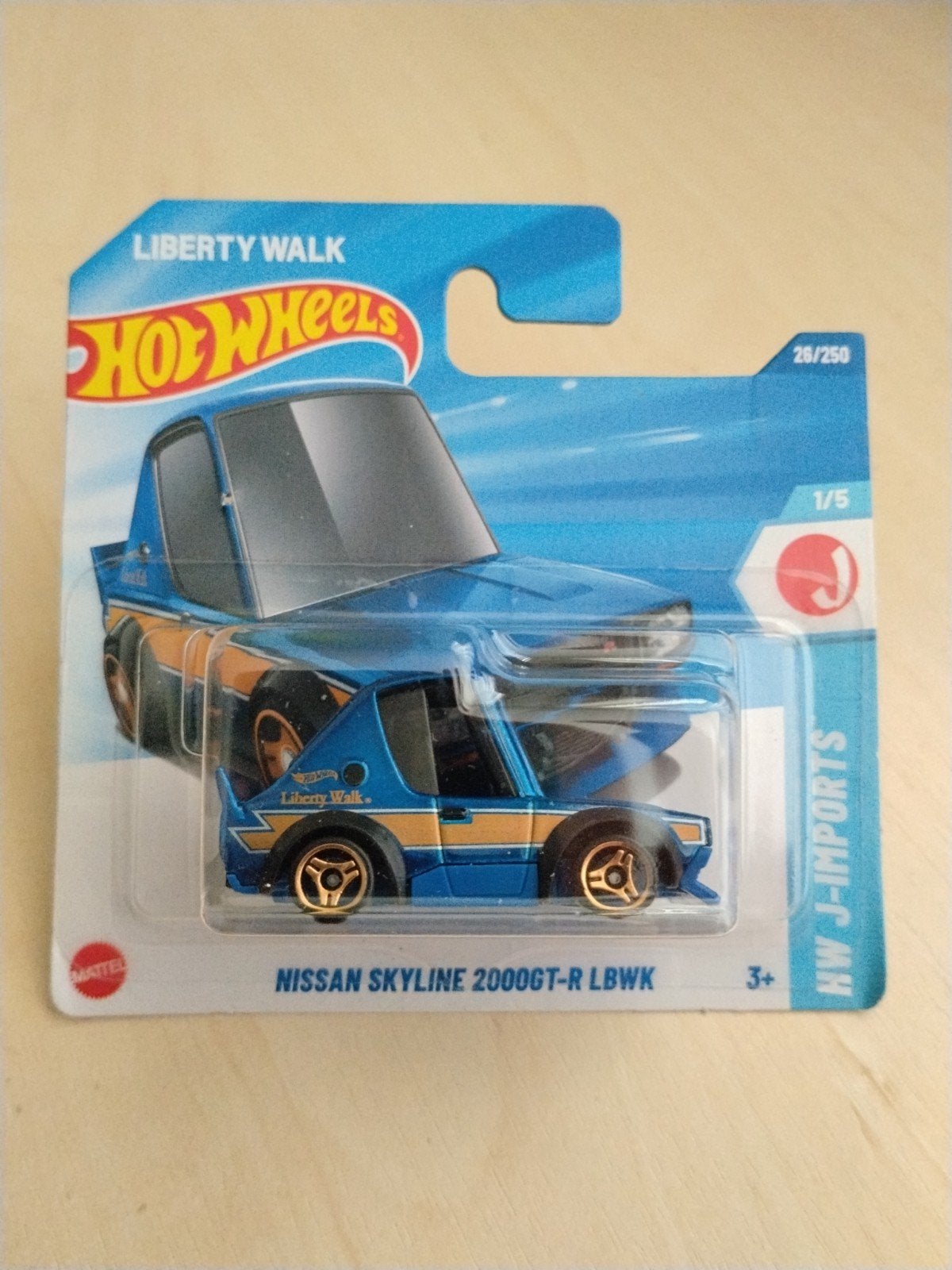 Hotwheels Nissan skyline 2000 GT-R liberty walk hot wheels, Ophalen of Verzenden, Nieuw, Auto