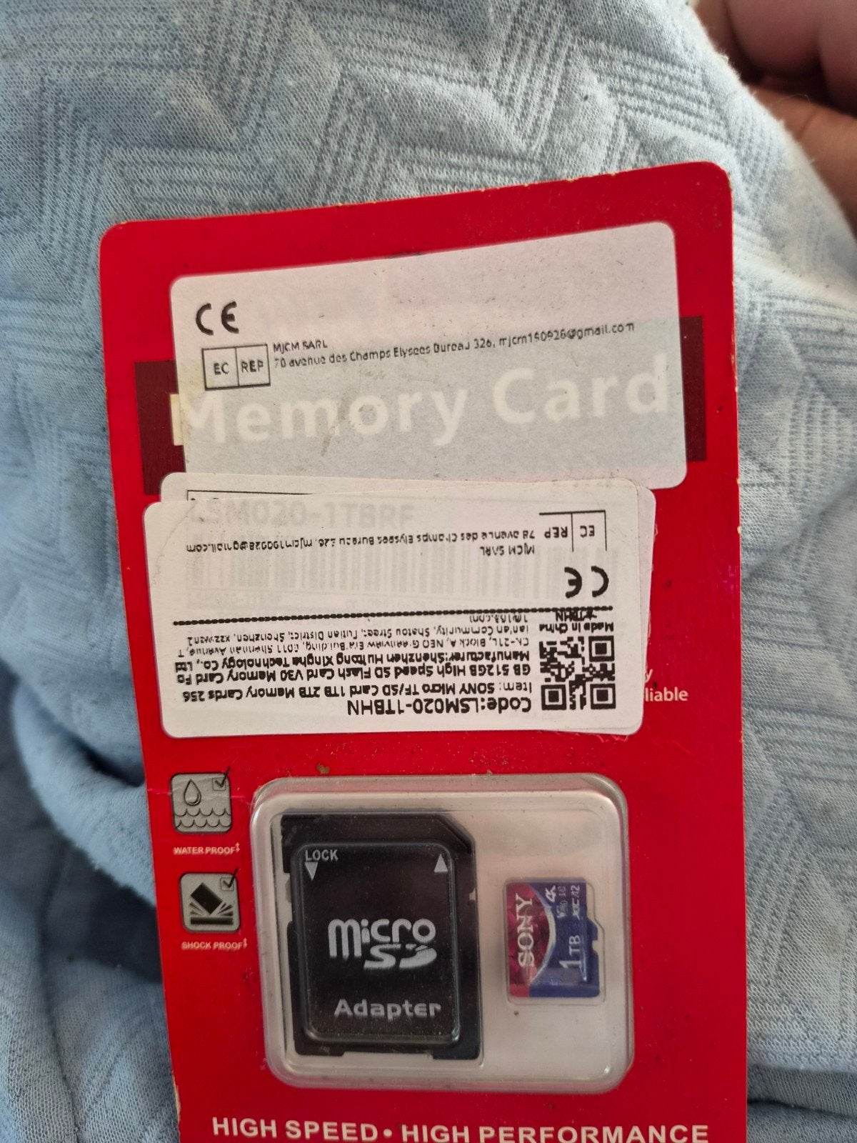 1tb sd kaart, Ophalen of Verzenden, Nieuw, SD, 1 TB of meer