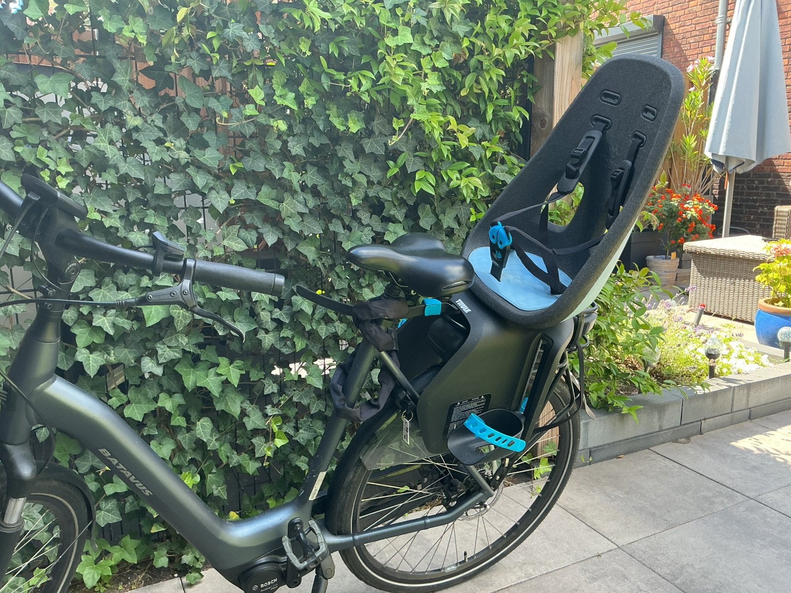 Fietsstoeltje, Fietsen en Brommers, Fietsaccessoires | Fietsstoeltjes, Ophalen, Zo goed als nieuw