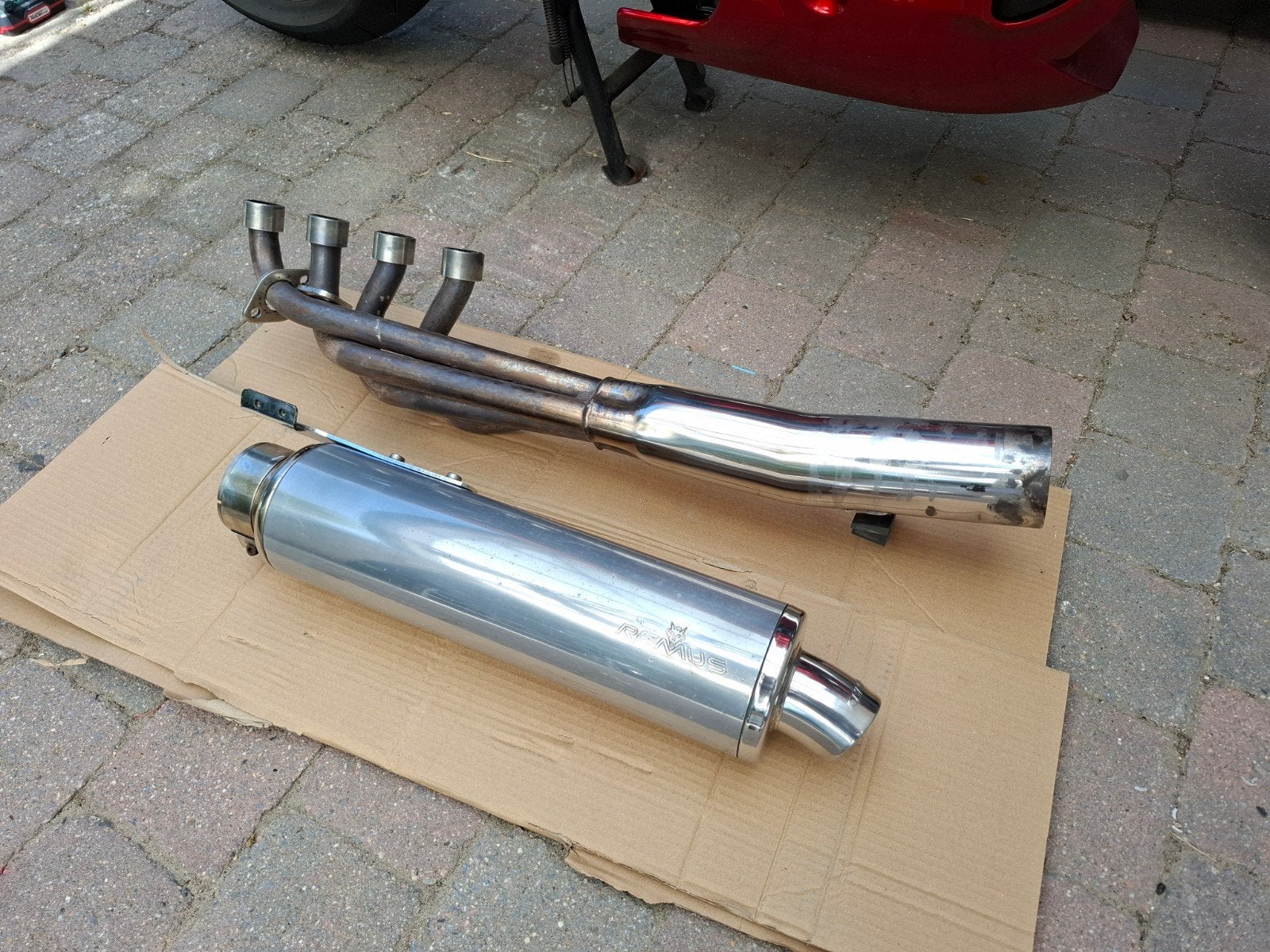 Bmw K100 K1100 Remus uitlaat demper, Motoren, Onderdelen | BMW, Ophalen, Gebruikt