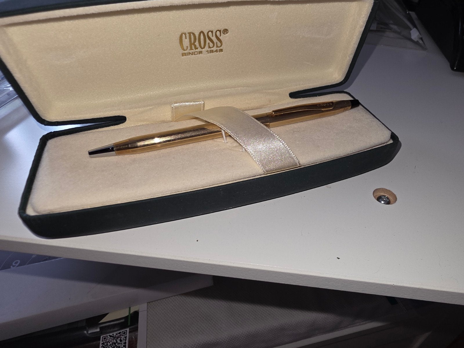 Cross pen goud vintage, Diversen, Schrijfwaren, Ophalen of Verzenden