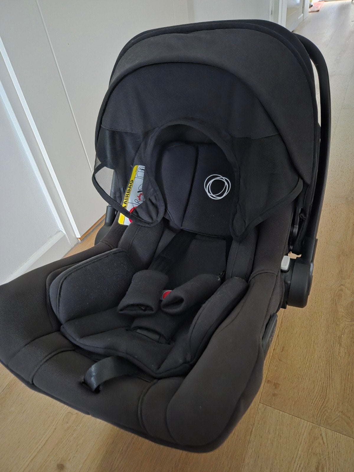 Bugaboo Turtle Air by Nuna, incl. baby-inleg, Zo goed als nieuw, Isofix, 0 t/m 13 kg, Ophalen