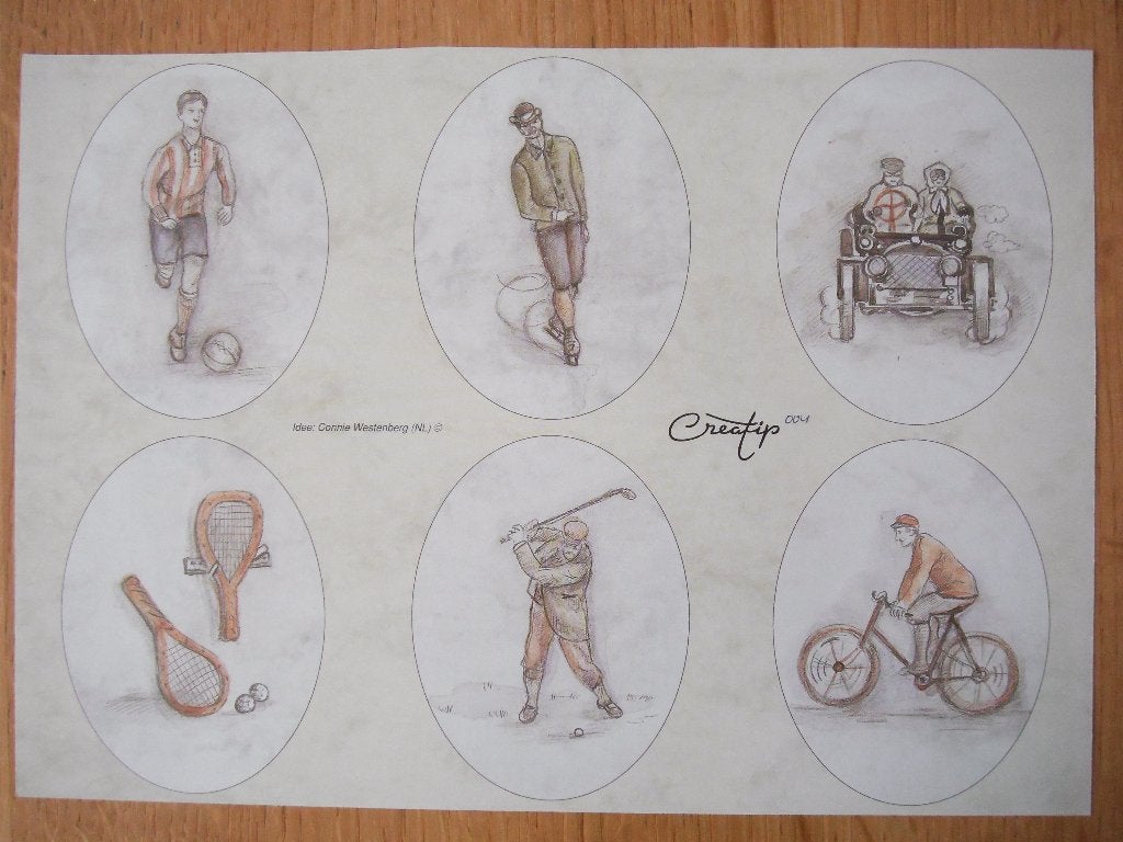 mooie plaatjes vellen - 6 foto's, Ophalen of Verzenden, Nieuw, Overige thema's, Knipvel