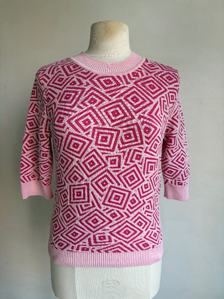 vanilia trui maat 36 roze tinten, Vanilia, Ophalen of Verzenden, Zo goed als nieuw, Roze