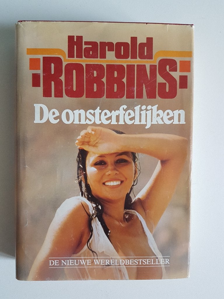 Harold Robbins, De onsterfelijken, boek goed, kaft slecht, Ophalen of Verzenden, Gelezen