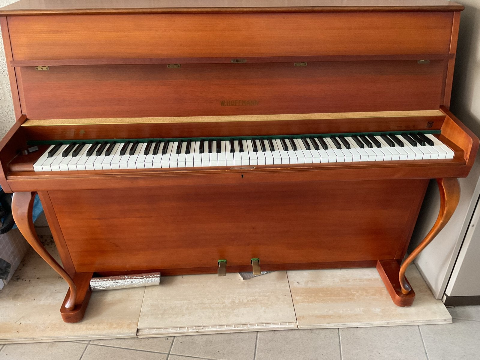 W. Hoffmann Piano - Klassiek Houten Design, Ophalen, Gebruikt, Bruin, Piano