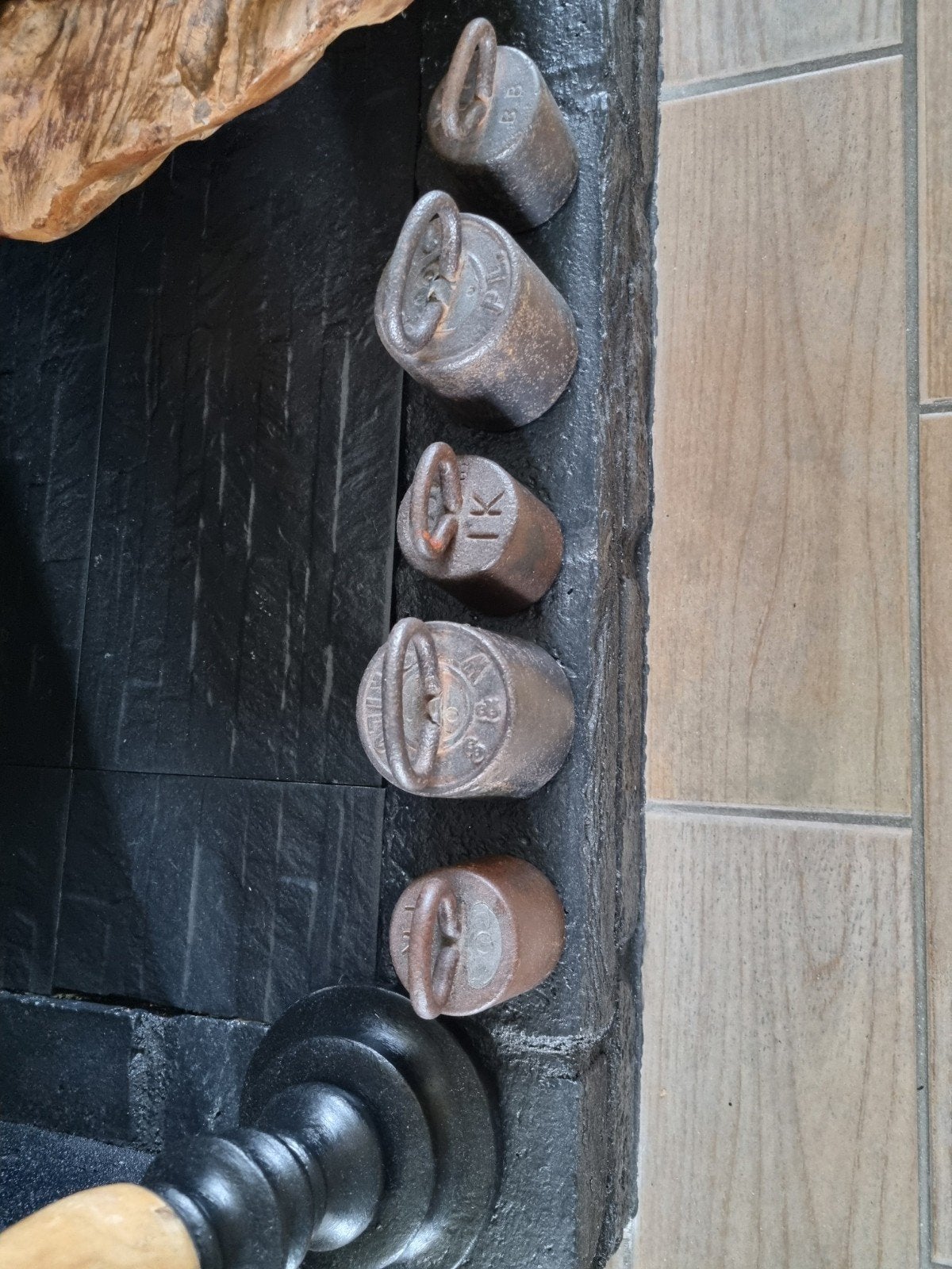 10 gewichten ( zie omschijving ), Ophalen