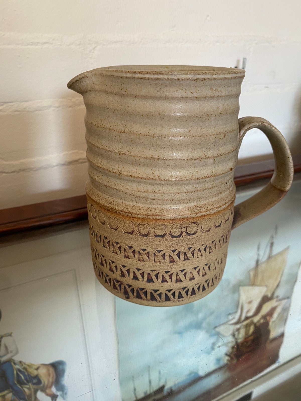 Karaf wijnkan waterkan keramiek Broadstairs Pottery, Antiek en Kunst, Antiek | Keramiek en Aardewerk, Ophalen of Verzenden