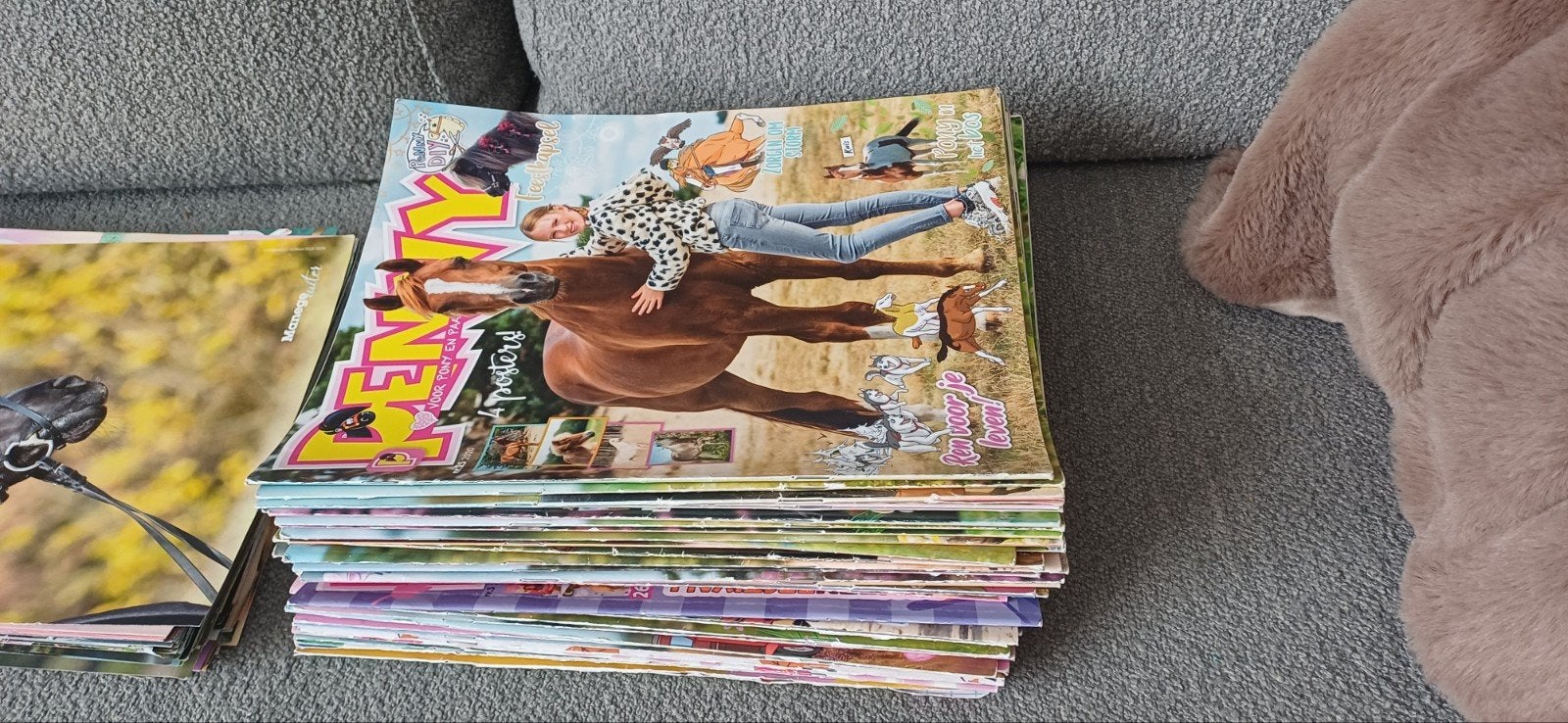 40x Tijdschrift Penny + hele stapel posters, Ophalen, Gelezen, Overige typen