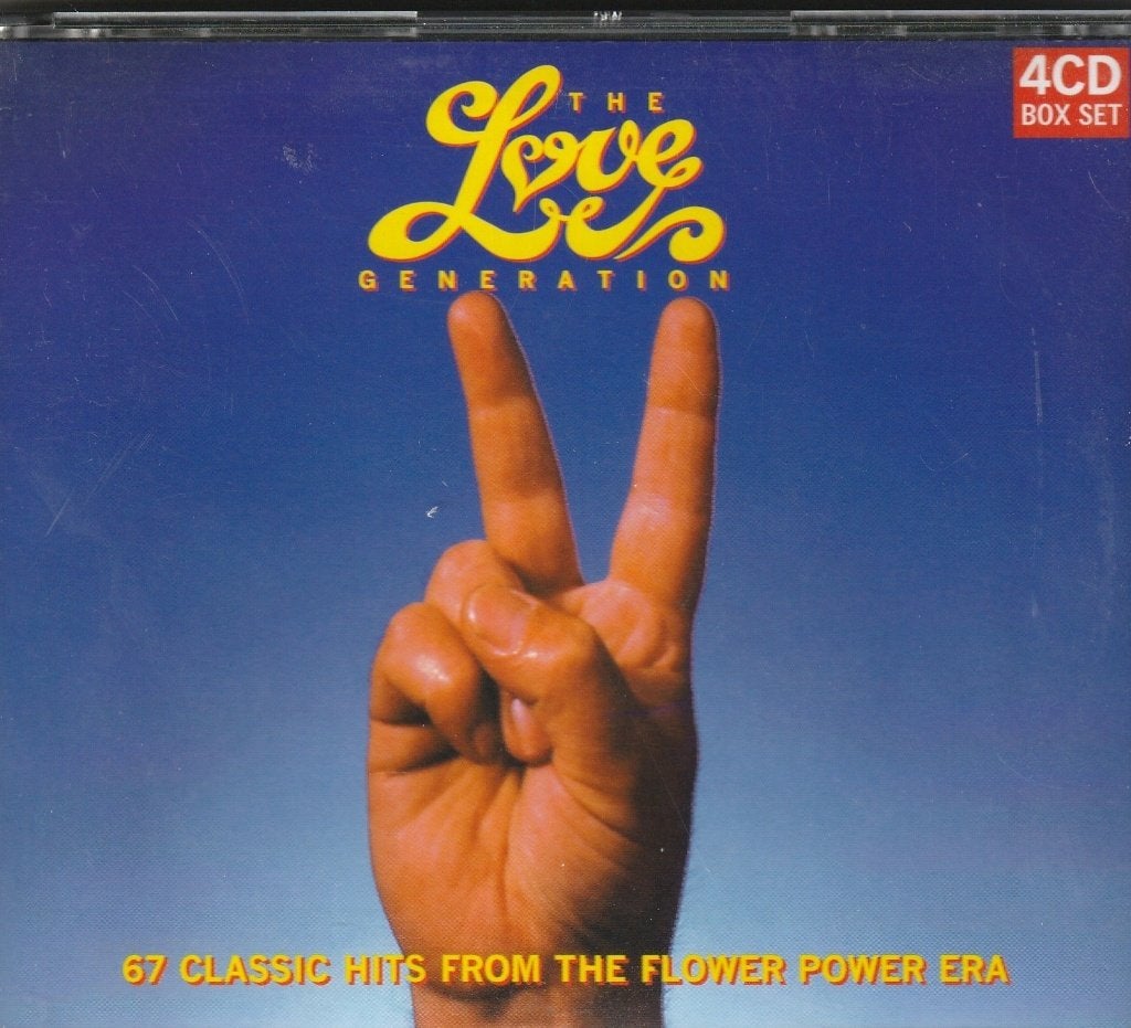 The Love Generation - 4CD als Nieuw 67x The Flower Power Era, Cd's en Dvd's, Ophalen of Verzenden, Zo goed als nieuw, Pop, Album
