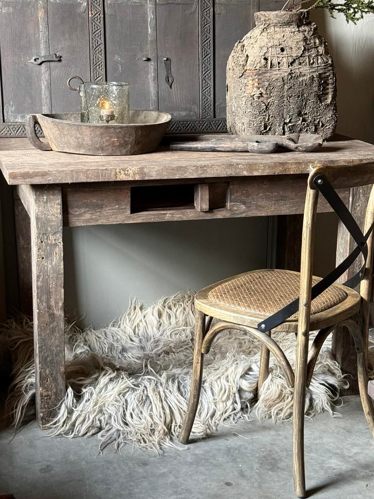 Bureau/ wandtafel met schuiflade OLD BARN, Ophalen, Bergen op zoom, Nieuw, Info@biekkies.nl