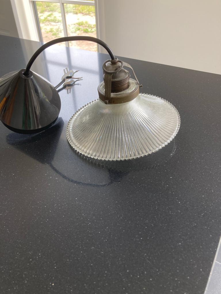 Holophane lampje, Ophalen of Verzenden