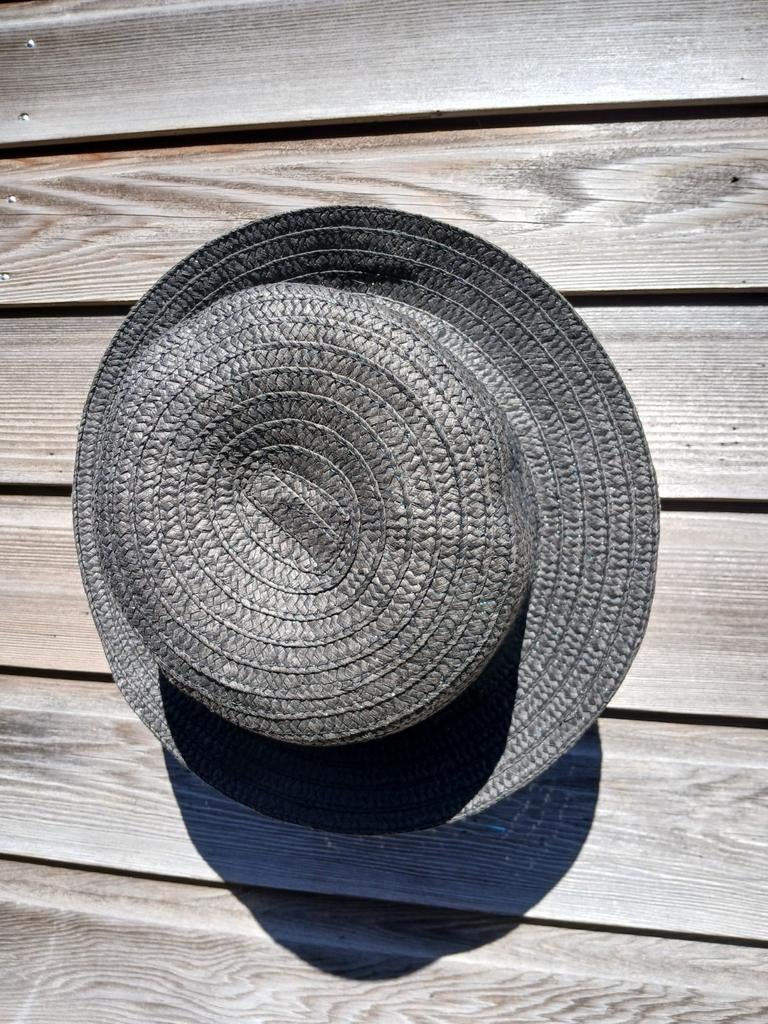 Festival zomerhoedje zwart 57cm, Ophalen of Verzenden, Zo goed als nieuw